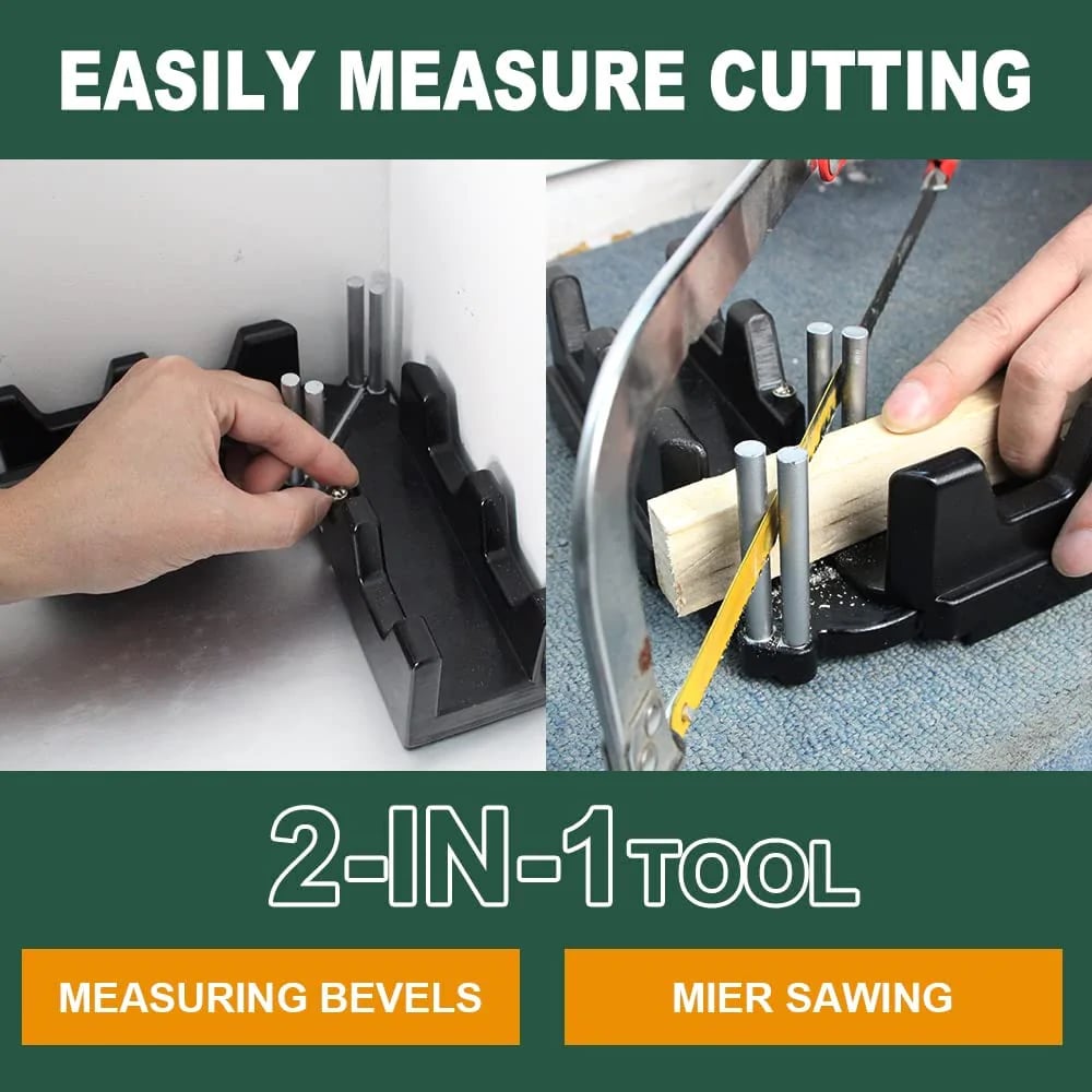 🔥 2-in-1 Mitre Measuring Cutting Tool