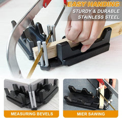 🔥 2-in-1 Mitre Measuring Cutting Tool