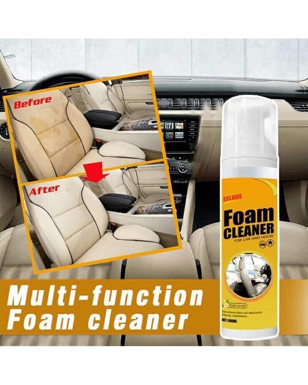 💥Home Cleaning Foam Cleaner Spray Multi-purpose Anti-aging Cleaner Tools for Car Interiors or Home Appliance